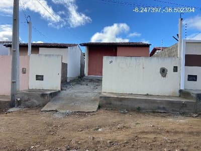 Casa em leilão em Currais Novos - RN — Casa de 54.31m2, com 2 quartos, em CURRAIS NOVOS/RN.