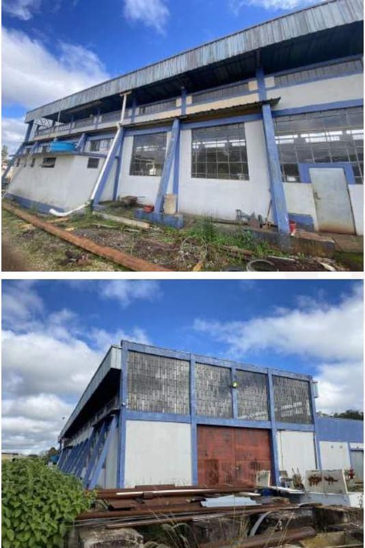 Foto 11 de 12: Terreno em leilão em Porto Amazonas - PR, bairro Centro — Terreno 14.799,52m² e 3.460m² área construida, R. XV de Novembro, Centro, Porto Amazonas/PR - Massa Falida Construtora Roca