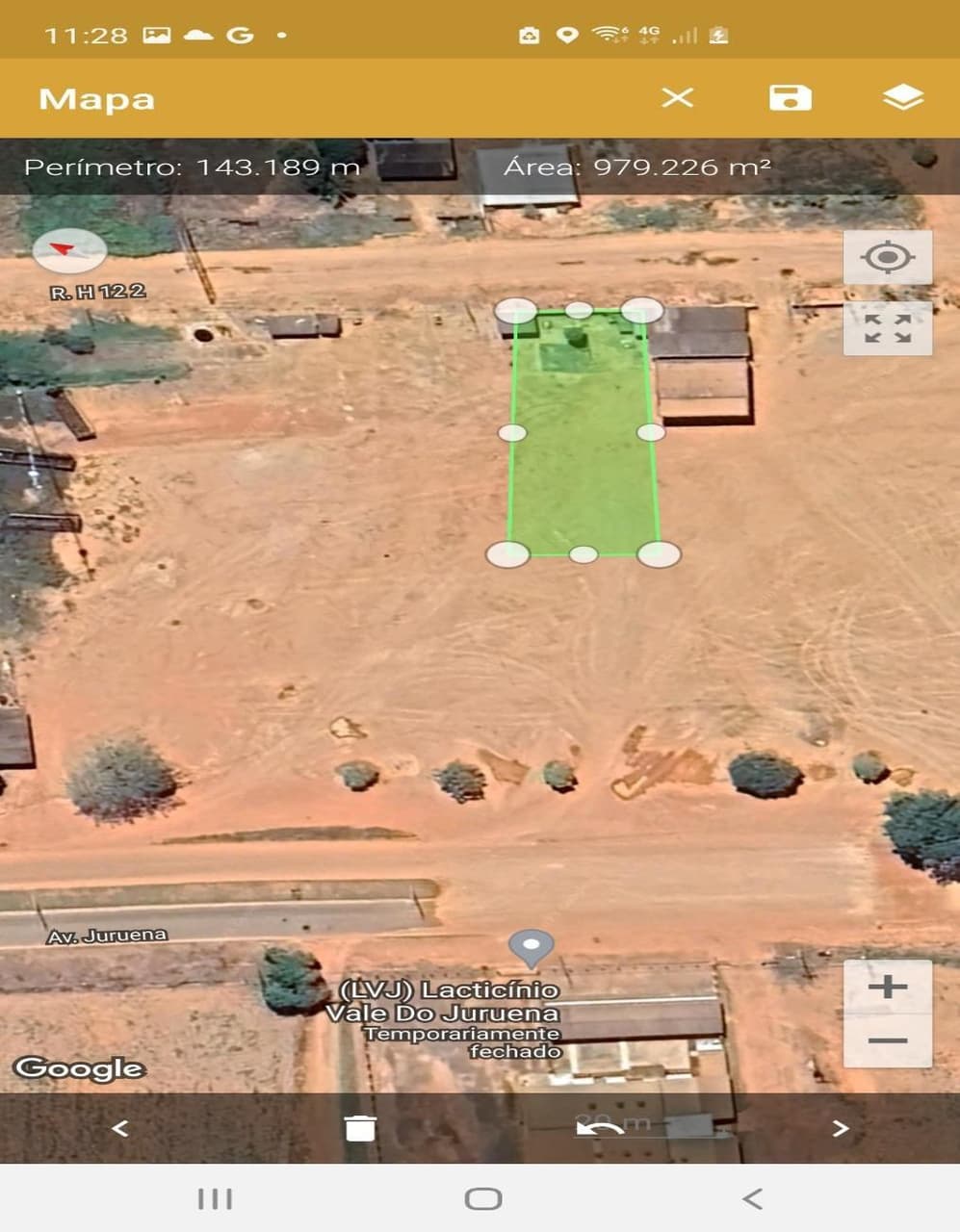 Terreno em leilão em Juruena - MT, bairro Zona Industrial ZI-02 — IMÓVEL: Lote nº 14 da Quadra nº 03, com área de 980,00m², situado na "Zona Industrial ZI-02" do loteamento urbano na cidade de Juruena-MT.