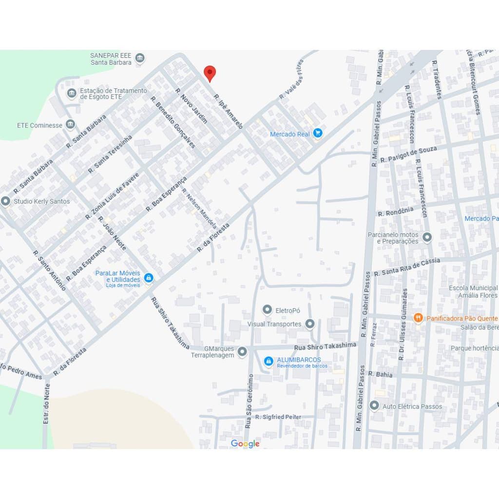 Imóvel em leilão em Guaíra - PR — IMÓVEL URBANO- COM ÁREA TOTAL DE 2.323,10 m² - Em GUAÍRA/PR