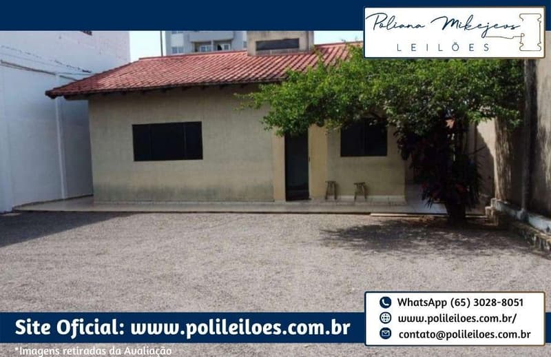 Casa em leilão em Amambaí - MS — Casa Comercial, A.T. 142,12m², situado na Rua General Câmara, Amambaí/MS
