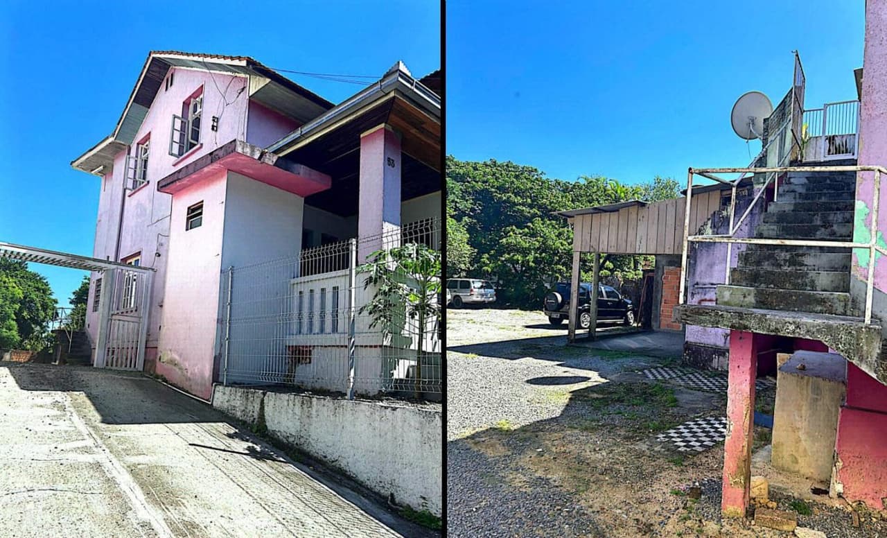 Foto 2 de 4: Comercial em leilão em Jaraguá Do Sul - SC, bairro Centro — Imóvel Residencial e Comercial, A.T. 768m², A.C. 440m², Patrimônio Histórico, Centro