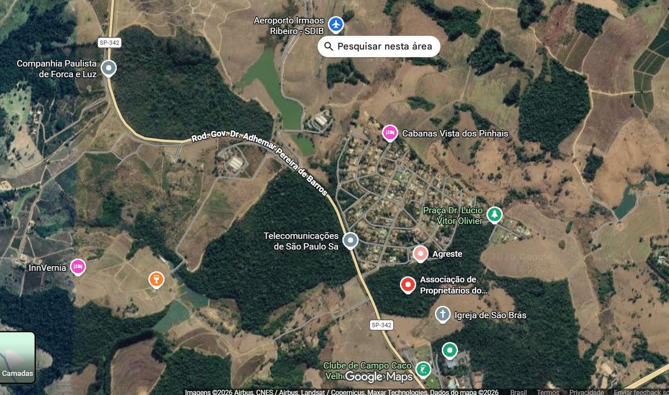 Foto 3 de 3: Terreno em leilão em Espírito Santo Do Pinhal - SP — LOTE DE TERRENO DE 1.880,00 m² NO LOTEAMENTO AGRESTE EM ESPÍRITO SANTO DO PINHAL/SP