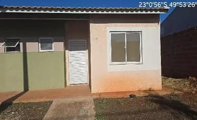 Casa em leilão em Ourinhos - SP — Casa de 43.51m2, com 2 quartos, em OURINHOS/SP.