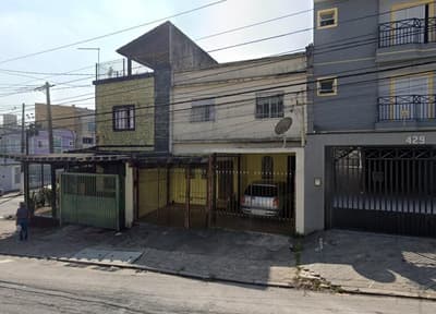 Foto 1 de 3: Casa em leilão em Santo André - SP, bairro Vila Pires — Sobrado - Vila Pires - A.T. 124,00m² com frente para Avenida
