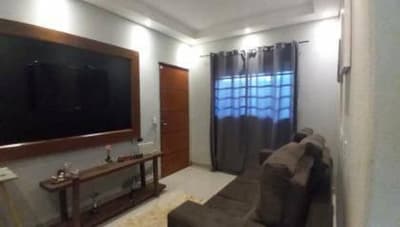 Foto 2 de 15: Casa em leilão em Mendonça - SP — Casa 92m² com Terreno 220m² | Mendonça-SP | Conj. Hab. Antônio Papalardo - 2 Dorms. - Financiamento até 420 Meses!