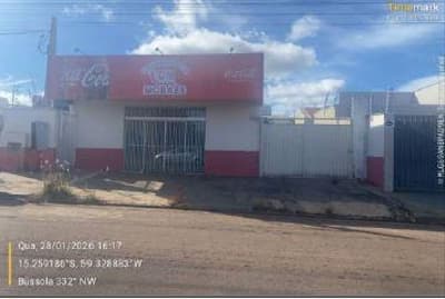Terreno em leilão em Pontes E Lacerda - MT, bairro Novo Horizonte — IMÓVEL COMERCIAL | A.T. 360m² e A.C 320m² | PONTES E LACERDA MT