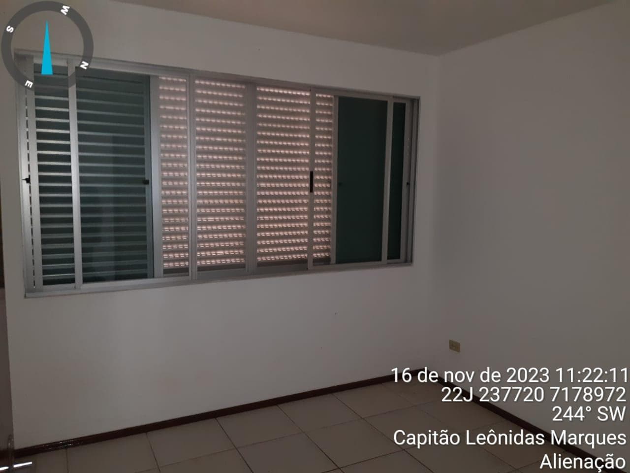 Foto 3 de 14: Casa em leilão em Capitão Leonidas Marques - PR — Casa 126m² Desocupada no Bairro Centro em Capitão Leonidas Marques/PR