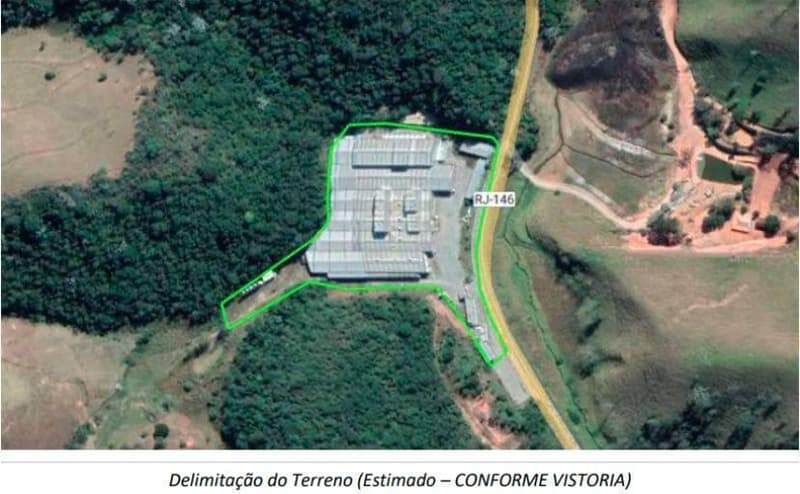 Foto 1 de 17: Comercial em leilão em Bom Jardim - RJ, bairro Barra Alegre — Galpão, 30000.0 m2, Bom Jardim / RJ