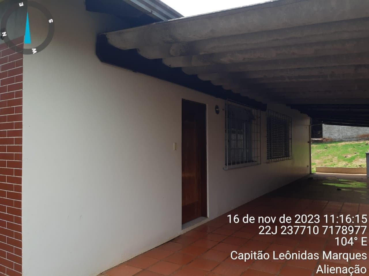Foto 11 de 14: Casa em leilão em Capitão Leonidas Marques - PR — Casa 126m² Desocupada no Bairro Centro em Capitão Leonidas Marques/PR
