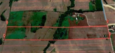 Area Rural em leilão em Guarani Das Missões - RS — IMÓVEL RURAL COM ÁREA TOTAL DE 93.735 m² - GUARANI DAS MISSÕES/RS