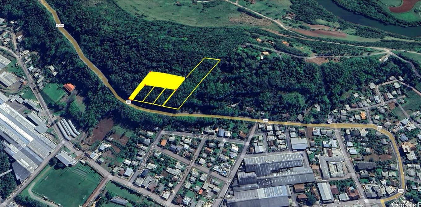 Foto 7 de 10: Terreno em leilão em Mondaí - SC — LOTE URBANO Nº 06 LOCALIZADO NA AVENIDA LAJU NO MUNICÍPIO DE MONDAÍ/SC - ÁREA DE 2.000M²