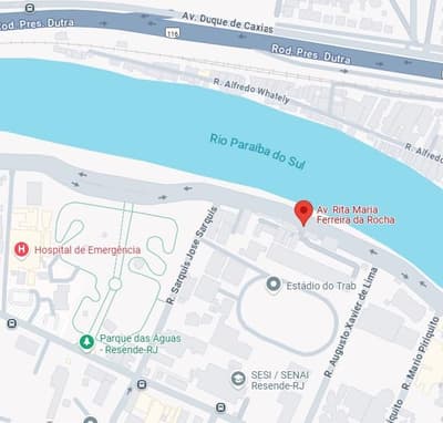 Imóvel em leilão em Resende - RJ — ÁREA com 4.189,56m² - Av: Rita Maria Ferreira Rocha em Resende/RJ
