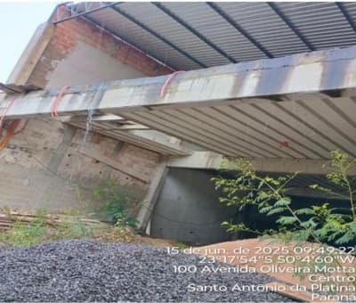 Foto 2 de 5: Imóvel em leilão em Santo Antônio Da Platina - PR, bairro Centro — IMÓVEL URBANO COM ÁREA TOTAL DE 335,58 m2- Em SANTO ANTÔNIO DA PLATINA/PR