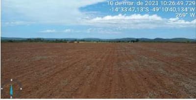 Foto 6 de 14: Area Rural em leilão em Uruaçu - GO — IMÓVEL RURAL | A.T. 58,6288HA FAZ. SANTANA/MACHAMBOMBO OU PASSA-TRÊS (CULTURA DE SOJA) | URUAÇU/GO