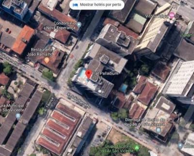Foto 7 de 15: Apartamento em leilão em São Vicente - SP — Apartamento, A.T. 64m², Ed. Palladium, Centro