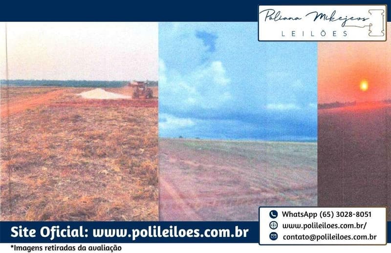 Foto 2 de 3: Imóvel em leilão em Brasnorte - MT — 48,40ha, Matrícula nº 989, do 1º Serviço de Registro de Imóveis e Títulos e Documentos da Comarca de Brasnorte/MT