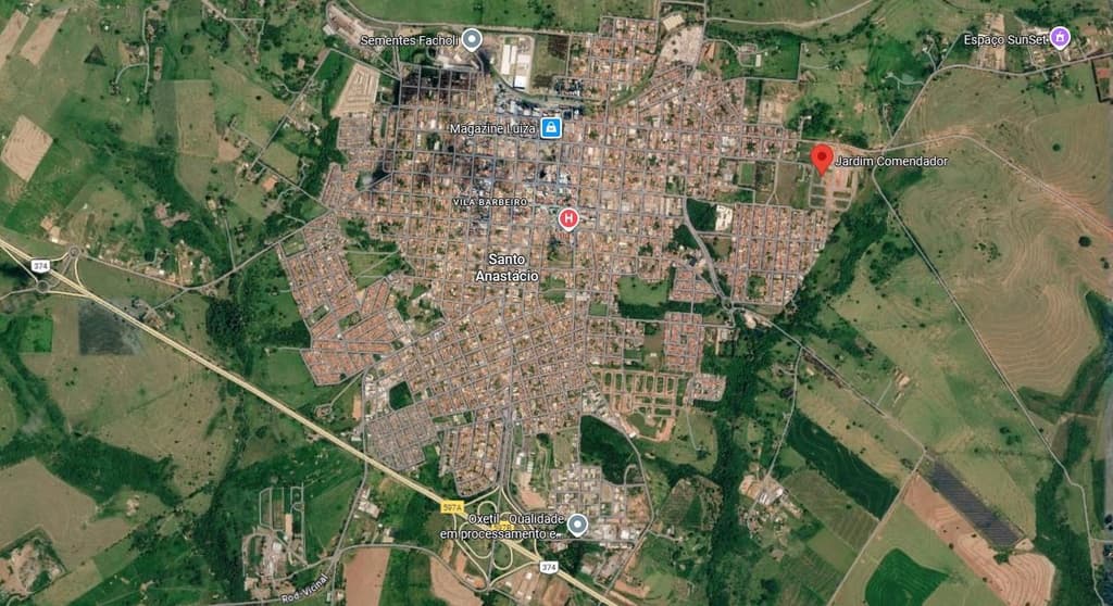 Terreno em leilão em Santo Anastácio - SP, bairro Loteamento Jardim Comendador — Oportunidade em Leilão: Terreno 200m² em Santo Anastácio/SP