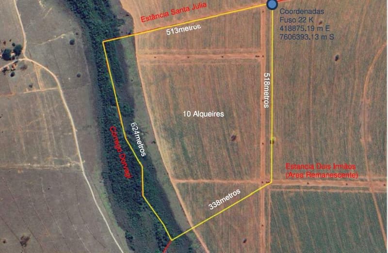 Foto 5 de 10: Area Rural em leilão em Dracena - SP — 10 alqueires de Imóvel Rural com 158,0309 ha