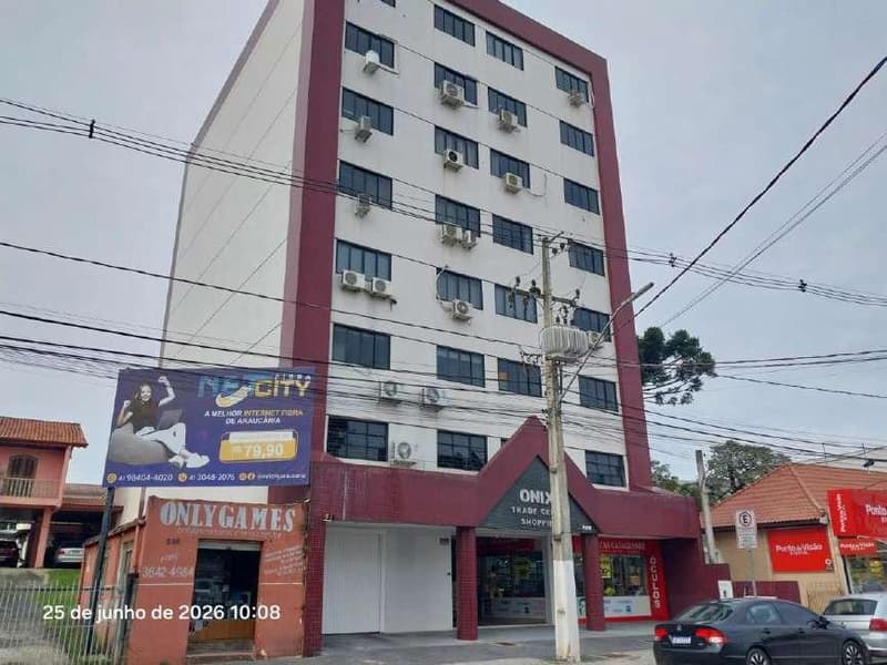 Foto 8 de 10: Comercial em leilão em Araucária - PR, bairro Centro — Sala comercial com vaga de garagem na Avenida Dr. Victor do Amaral nº 588, Araucária/PR