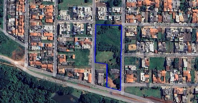 Foto 1 de 5: Terreno em leilão em Uberlândia - MG — Terreno 11.537m² Desocupado no bairro Cidade Jardim Ampliação em Uberlândia/MG - Desocupado