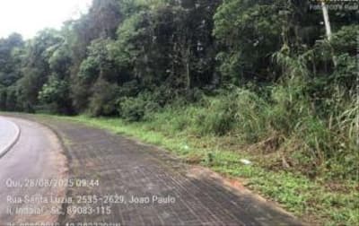 Foto 1 de 13: Terreno em leilão em Indaial - SC — TERRENO URBANO COM ÁREA DE 1.702,590 m² EM INDAIAL-SC