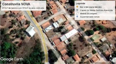 Foto 2 de 2: Comercial em leilão em Mambaí - GO — IMÓVEL COMERCIAL COM BENFEITORIAS, A.T 672M2, A.C. 566M2 EM MAMBAÍ-GO