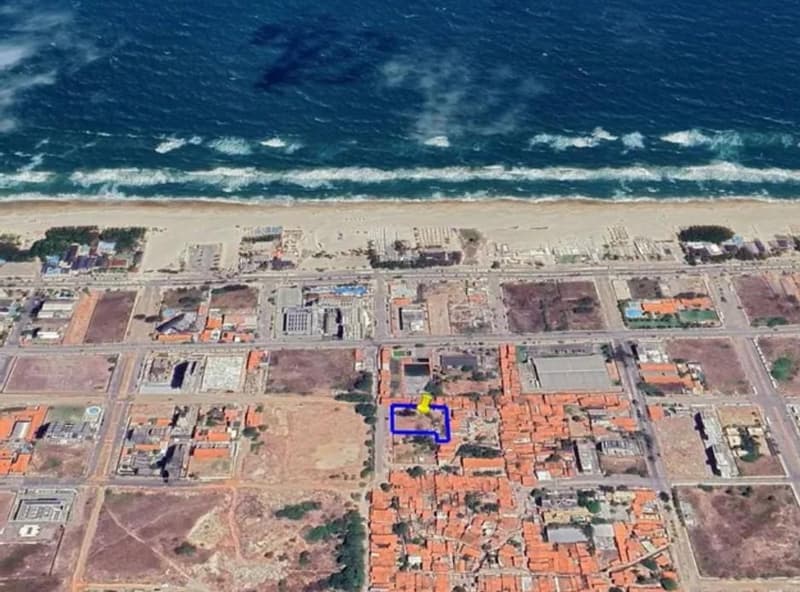 Foto 8 de 9: Comercial em leilão em Fortaleza - CE, bairro Praia do Futuro — Terreno Exclusivo a 1 Quadra do Mar com 2.071 m² DESOCUPADO | Praia do Futuro, Fortaleza/CE