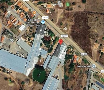 Foto 4 de 4: Comercial em leilão em Nossa Senhora Da Glória - SE — GALPÃO/DEPÓSITO INDUSTRIAL | A.T. 3.775,28 M² E A.C 2.815,00 M² | RODOV. ENG. JORGE NETO | NOSSA SENHORA DA GLÓRIA/SE