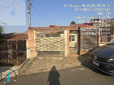 Casa em leilão em Telêmaco Borba - PR — Casa de 69.67m2, em TELEMACO BORBA/PR.