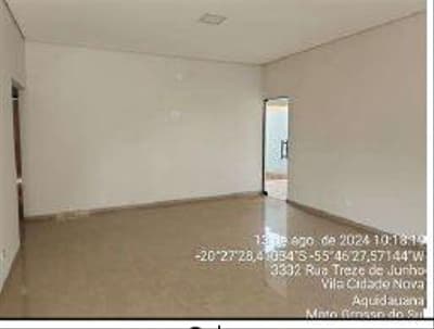 Foto 6 de 11: Casa em leilão em Aquidauana - MS, bairro Cidade Nova — CASA RESIDENCIAL | A.T. 350,00M² E A.C 173,36M² | AQUIDAUANA/MS