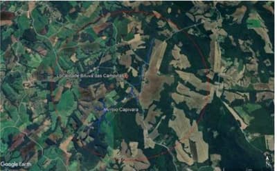 Area Rural em leilão em Fernandes Pinheiro - PR — Terreno rural com área de 5,5 hectares, sem benfeitorias - localizado no lugar Bituva da Campinas, Município de Fernandes Pinheiro/PR.