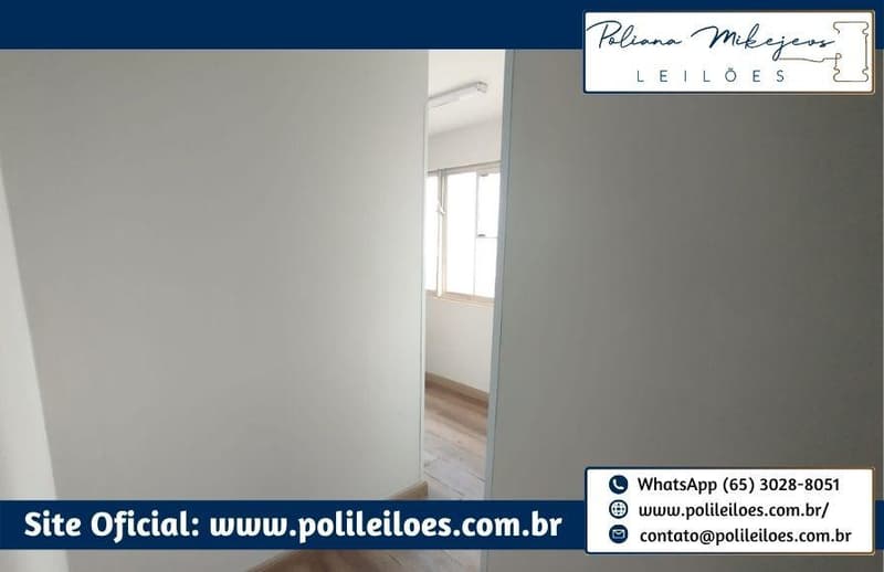 Foto 8 de 14: Comercial em leilão em Cuiabá - MT — Sala comercial em condomínio, nº 94, 54,00m², Centro, Cuiabá/MT