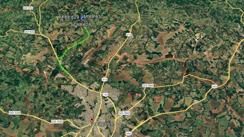 Foto 6 de 10: Area Rural em leilão em Anápolis - GO — IMÓVEL RURAL | A.T. 7,575 HA | FAZENDA SOBRADINHO | ANÁPOLIS/GO