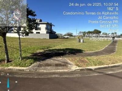 Terreno em leilão em Ponta Grossa - PR, bairro Jardim Carvalho — Terreno com área de 333,12m² - Alphaville em Ponta Grossa/PR