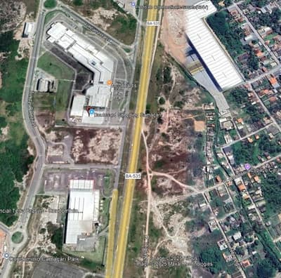 Foto 1 de 3: Terreno em leilão em Camaçari - BA — Terreno 1.928m² DESOCUPADO na Via Parafuso, Camacari/BA