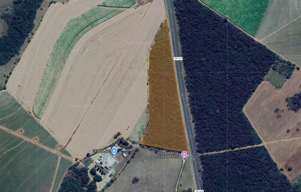 Foto 7 de 10: Area Rural em leilão em São Carlos - SP, bairro Água Vermelha — Mega Área Logística/Industrial 88,64 Hectares | São Carlos/SP | Frente p/ Rodovia SP-318 | Ideal p/ Distrito Tecnológico ou Centro de Distribuição!