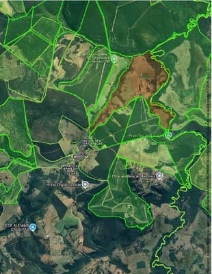 Foto 9 de 16: Area Rural em leilão em Anhembi - SP — Sitio Água Clara (28,5714%), A.T. 3 alq, Dist. Pirambóia