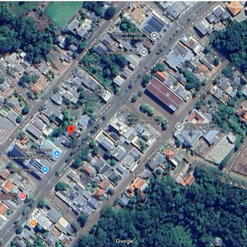 Comercial em leilão em Cândido De Abreu - PR — IMÓVEL URBANO COM ÁREA TOTAL DE 450.00 m2- Em CÂNDIDO DE ABREU/PR