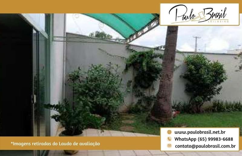 Foto 48 de 49: Casa em leilão em Cuiabá - MT, bairro Chácara dos Pinheiros — Imóvel tipo sobrado, em condomínio, Jardim Apoena, AT 498m² e AC 475,99 m², Chácara dos Pinheiros, Cuiabá/MT