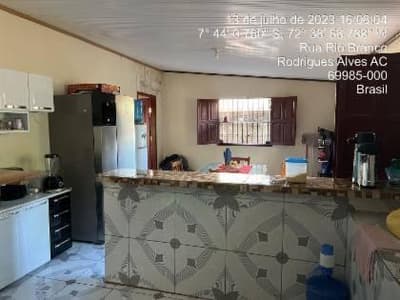 Foto 4 de 9: Casa em leilão em Rodrigues Alves - AC, bairro Centro — Casa 173m² com 4 Dormitórios | Rodrigues Alves-AC | Centro - Região de Cruzeiro do Sul - Financiamento até 420 Meses!