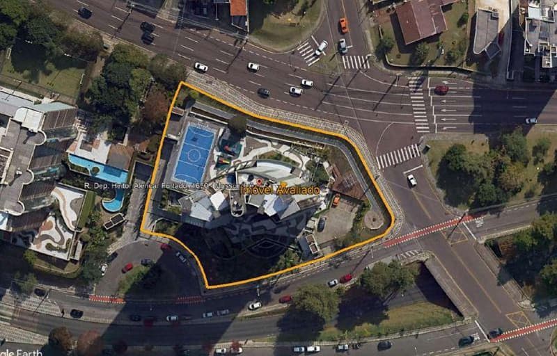 Foto 2 de 2: Apartamento em leilão em Curitiba - PR — Apartamento/cobertura com área exclusiva de 362,12m² , com duas vagas (duplas) de garagem, Edíficio Terrazza Maggiore, Rua Dep Heitor Alencar Furtado, 1650, Mossunguê, Curitiba/PR - Massa Falida de Rental Coins