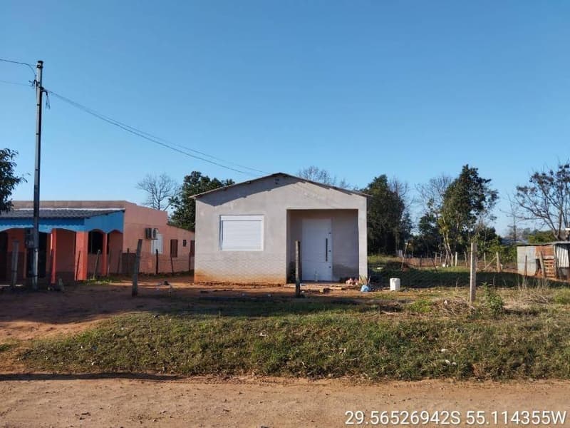 Foto 3 de 5: Casa em leilão em São Francisco De Assis - RS, bairro Ari Lopes — Casa 69m² com Terreno 1089m² | São Francisco De Assis-RS | Ari Lopes - Financiamento até 420 Meses!