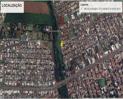 Terreno em leilão em Maringá - PR — IMÓVEL URBANO COM ÁREA TOTAL DE 448.92- Em MARINGA/PR