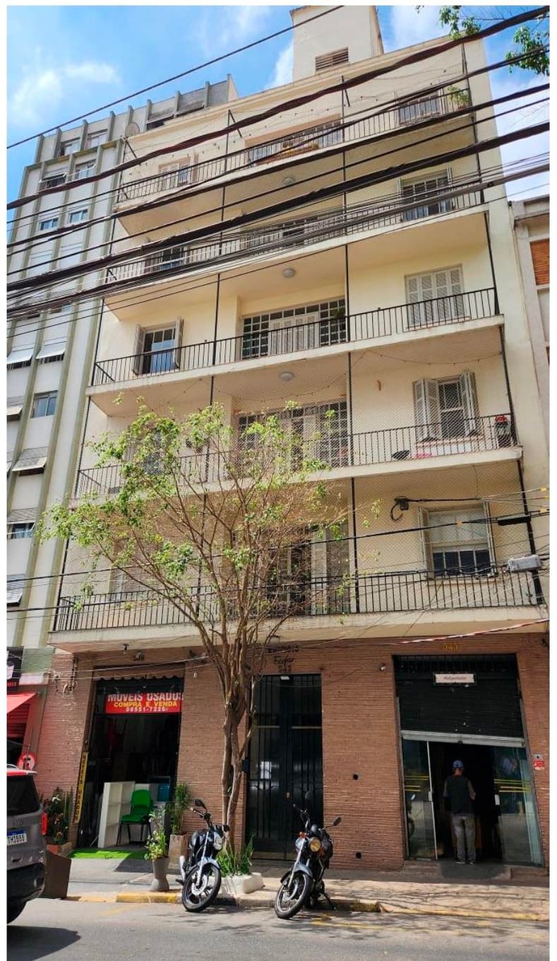 Foto 6 de 17: Apartamento em leilão em Guarujá - SP, bairro Enseada — APARTAMENTO Nº 42 (DUPLEX), localizado no 4º e 5º pavimento (COBERTURA) do EDIFÍCIO CAROLINE I - GUARUJÁ