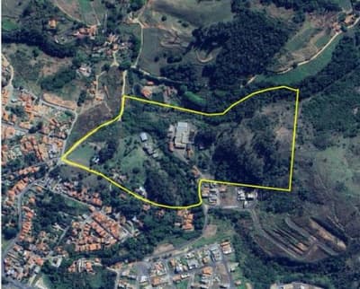 Foto 1 de 70: Area Rural em leilão em Amparo - SP, bairro Três Pontes — Imóvel Rural, A.T. 19ha, A.C. 7.362m², antigo abatedouro, galpões, casas, Três Pontes