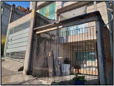 Casa em leilão em Santo André - SP — Sobrado - Jardim do Mirante - A.T. 80,00m² - A.C. 113,61m².