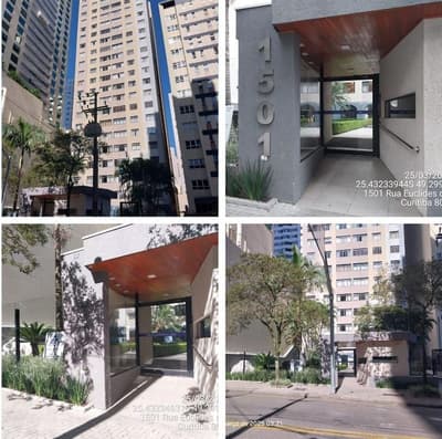 Apartamento em leilão em Curitiba - PR, bairro Bigorrilho — Apartamento com a área construída exclusiva de 64,48m², Curitiba/PR