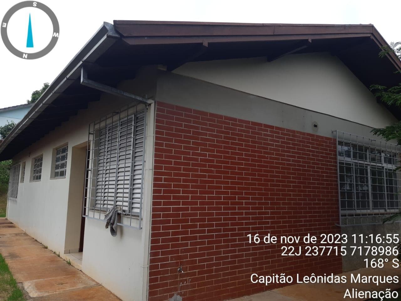 Foto 14 de 14: Casa em leilão em Capitão Leonidas Marques - PR — Casa 126m² Desocupada no Bairro Centro em Capitão Leonidas Marques/PR