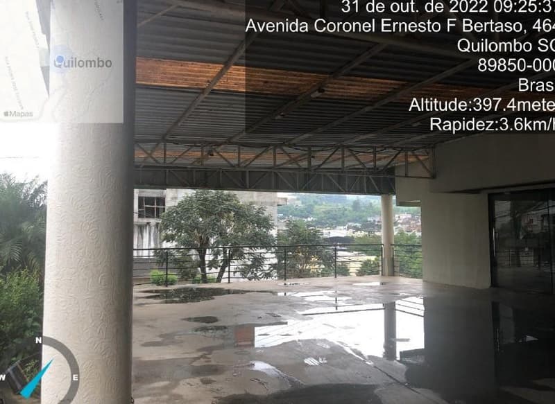 Foto 10 de 25: Terreno em leilão em Quilombo - SC — Um imóvel com uma área de 1.250,50 m², EDIFICAÇÃO EM ALVENARIA E ESTRUTURA METÁLICA